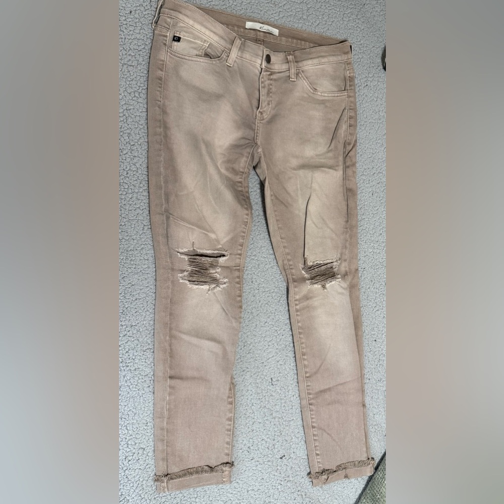 KanCan Tan Ankle & Cropped Jeans